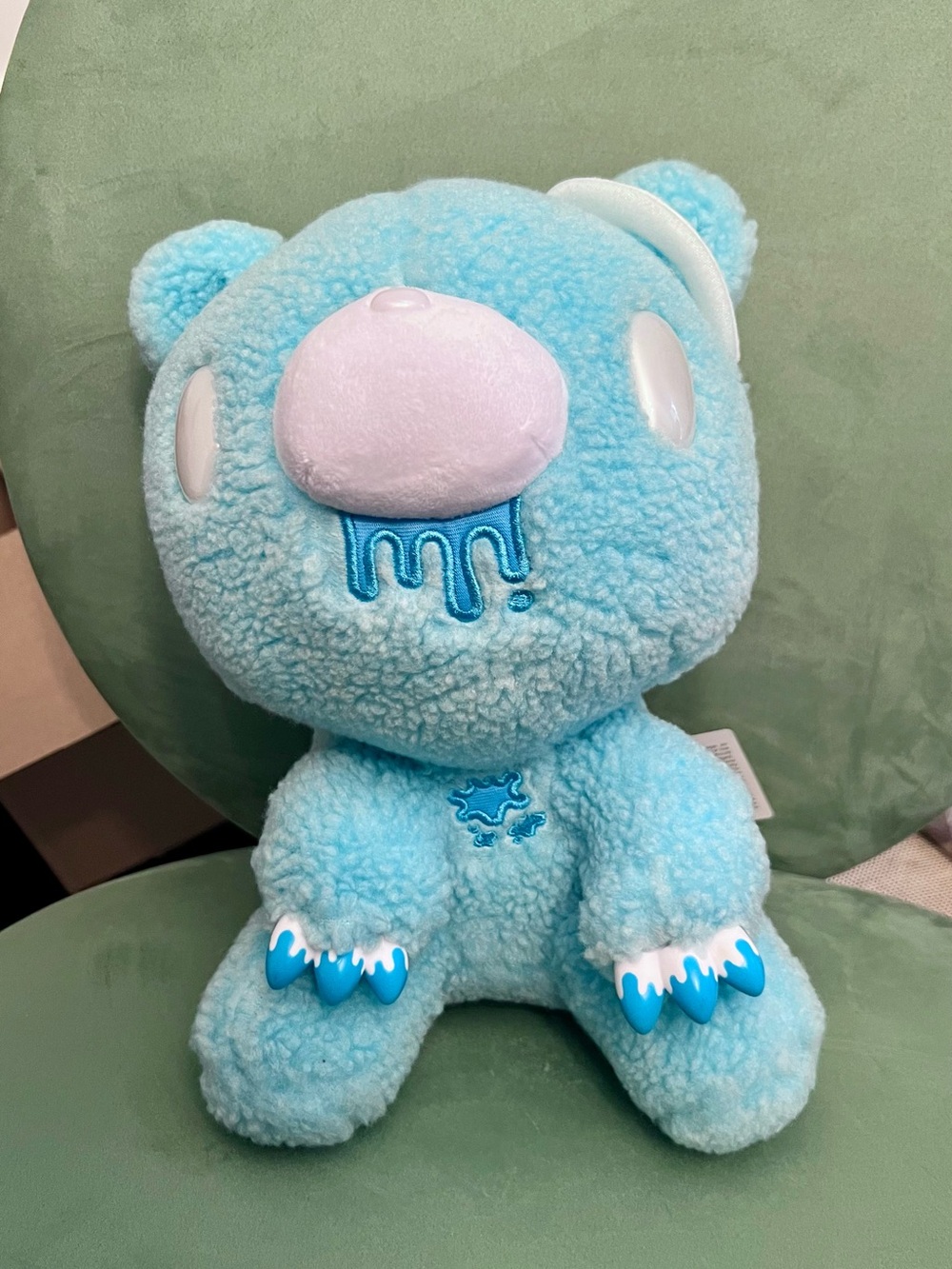 Gloomy Bear Angel Plush-Blue